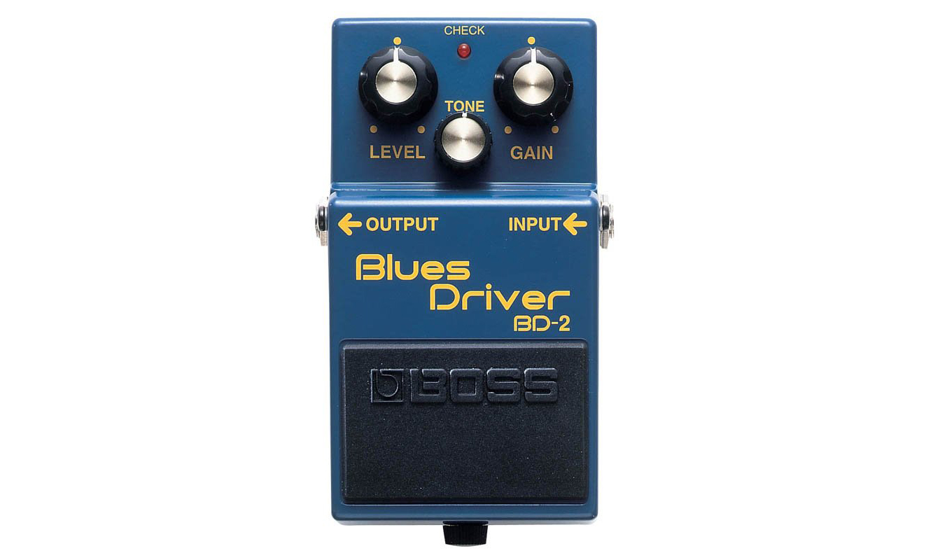 Boss BD-2 Blues Driver Overdrive, distortion  fuzz effect pedal