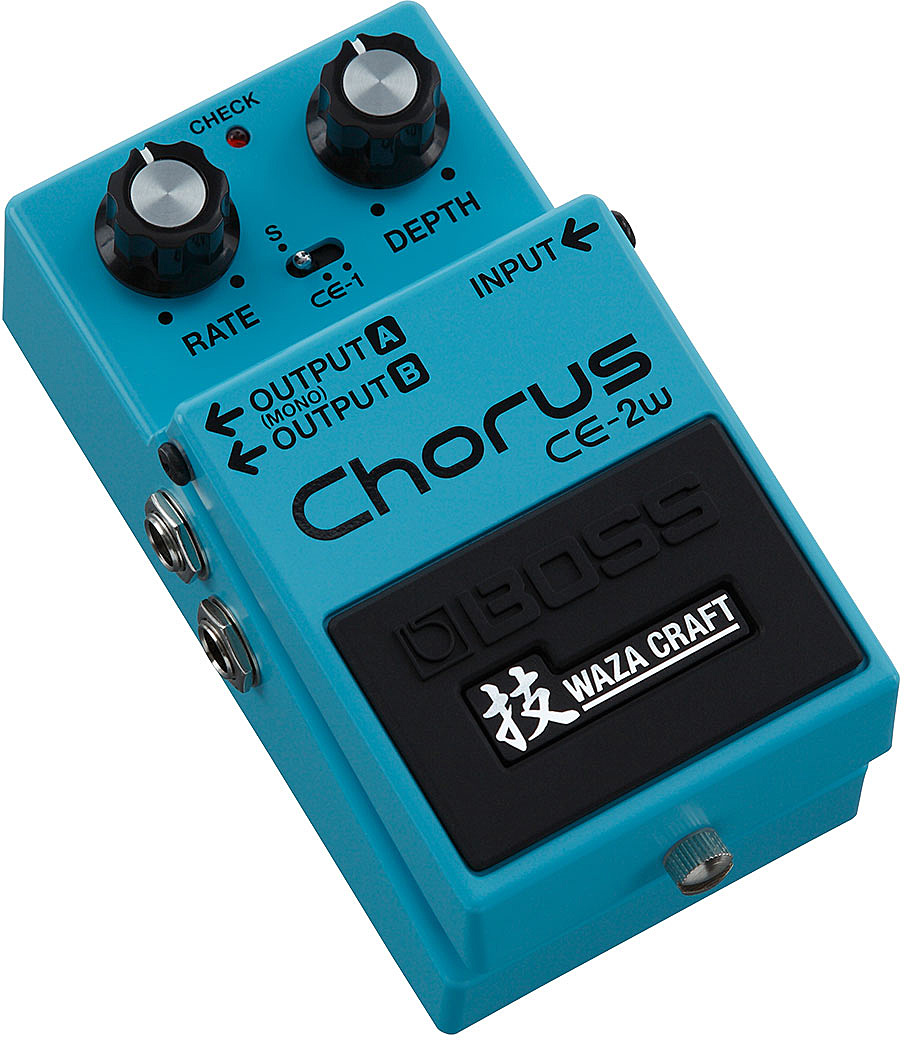 Boss Ce-2w Chorus Waza Craft - Modulation, chorus, flanger, phaser & tremolo effect pedal - Variation 1