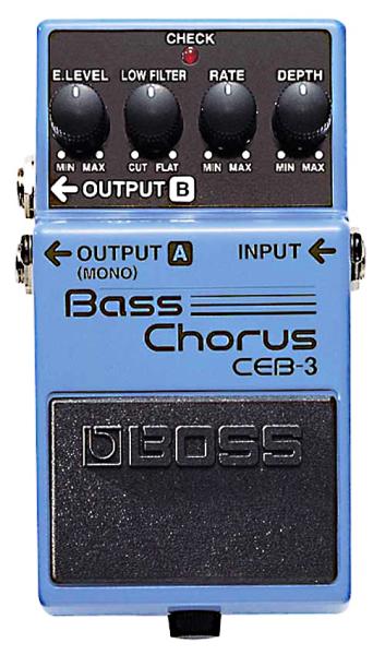 Boss Ceb3 Bass Chorus - Modulation, chorus, flanger, phaser & tremolo effect pedal for bass - Variation 1
