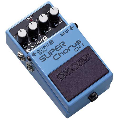 Modulation, chorus, flanger, phaser & tremolo effect pedal Boss CH-1 Super Chorus