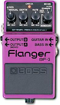 Boss Bf3 Flanger - Modulation, chorus, flanger, phaser & tremolo effect pedal - Main picture