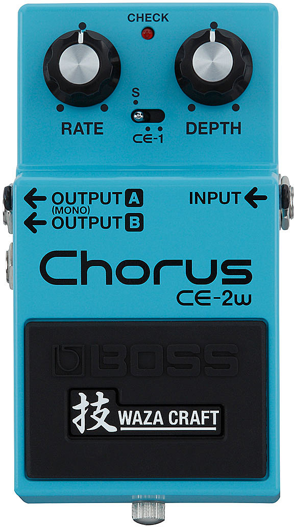 Boss Ce-2w Chorus Waza Craft - Modulation, chorus, flanger, phaser & tremolo effect pedal - Main picture