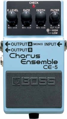 Boss Ce5 Chorus Ensemble - Modulation, chorus, flanger, phaser & tremolo effect pedal - Main picture