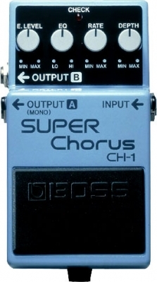 Boss Ch1 Chorus - Modulation, chorus, flanger, phaser & tremolo effect pedal - Main picture