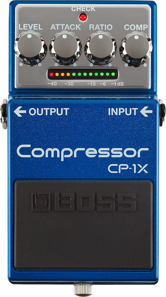Boss Cp-1x Compressor - Compressor, sustain & noise gate effect pedal - Main picture