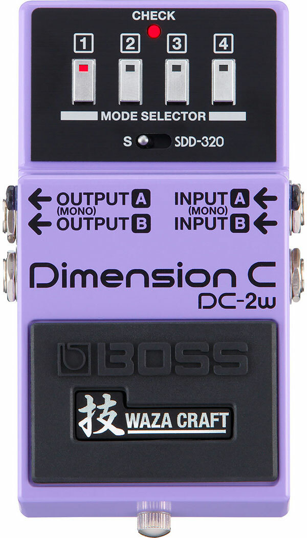 Boss Dc-2w Dimension C - Modulation, chorus, flanger, phaser & tremolo effect pedal - Main picture