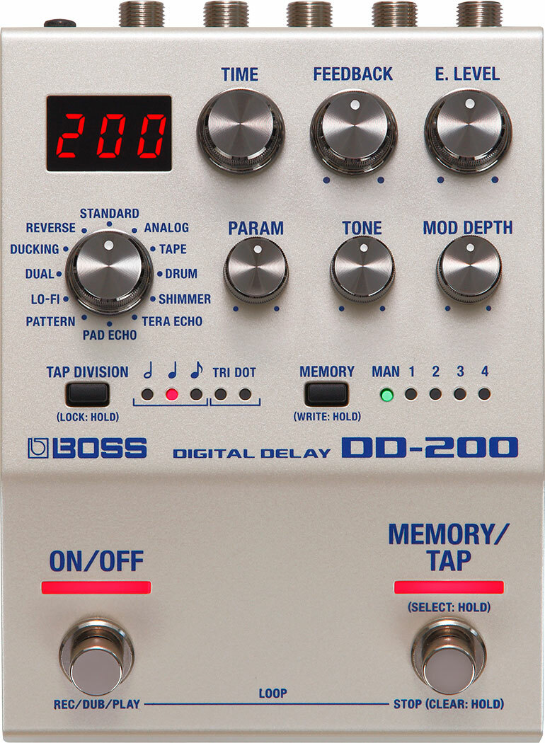 Boss Dd-200 Delay - Reverb, delay & echo effect pedal - Main picture
