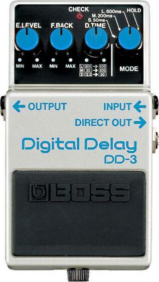 Boss Dd-3 Digital Delay - Reverb, delay & echo effect pedal - Main picture