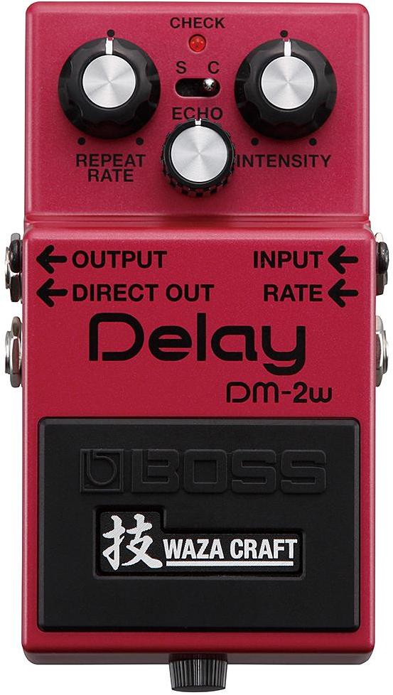 Reverb, delay & echo effect pedal Boss DM-2W Delay Waza Craft