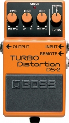 Boss Ds2 Turbo Distortion - Overdrive, distortion & fuzz effect pedal - Main picture