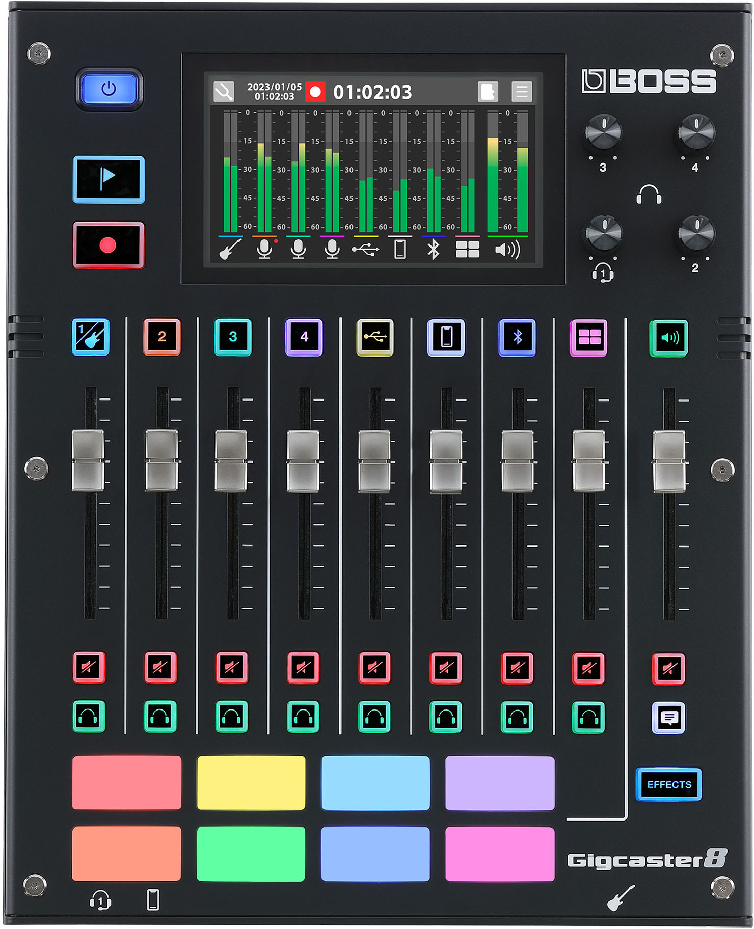 Boss Gcs-8 - Multi tracks recorder - Main picture