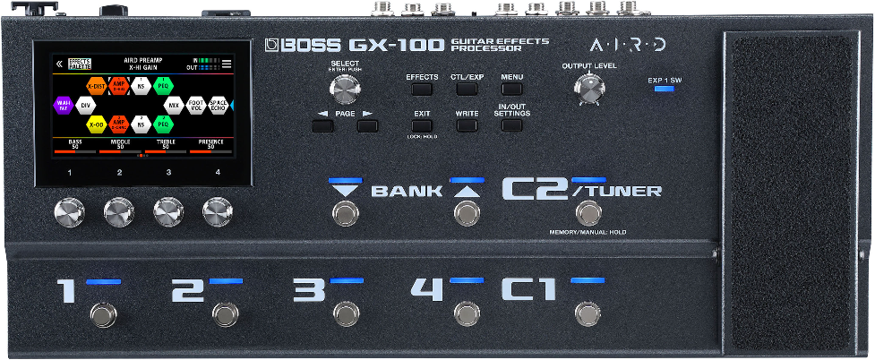 Boss Gx-100 - Guitar amp modeling simulation - Main picture