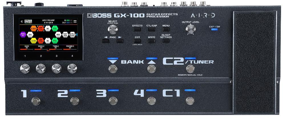Multieffect for electric guitar Boss GX-100