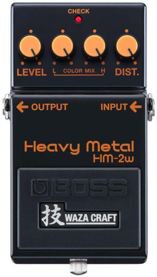 Overdrive, distortion & fuzz effect pedal Boss Waza Craft HM-2W Heavy Metal