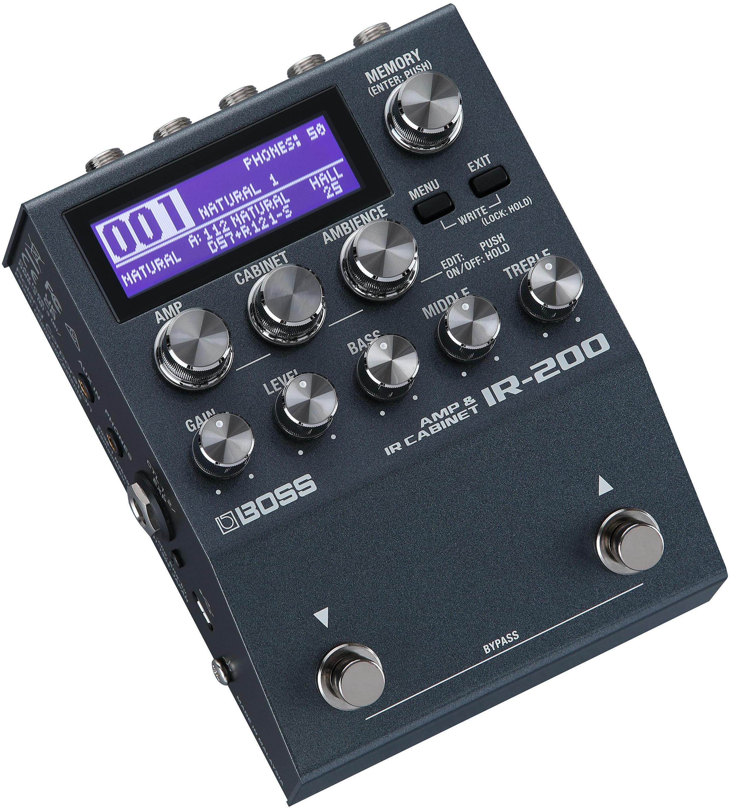Cabinet simulator Boss IR 200 AMP & IR CABINET