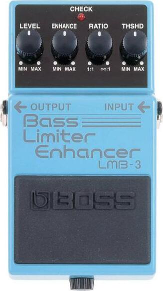 Boss Lmb-3 Bass Limited Enhancer - Compressor, sustain & noise gate effect pedal for bass - Main picture