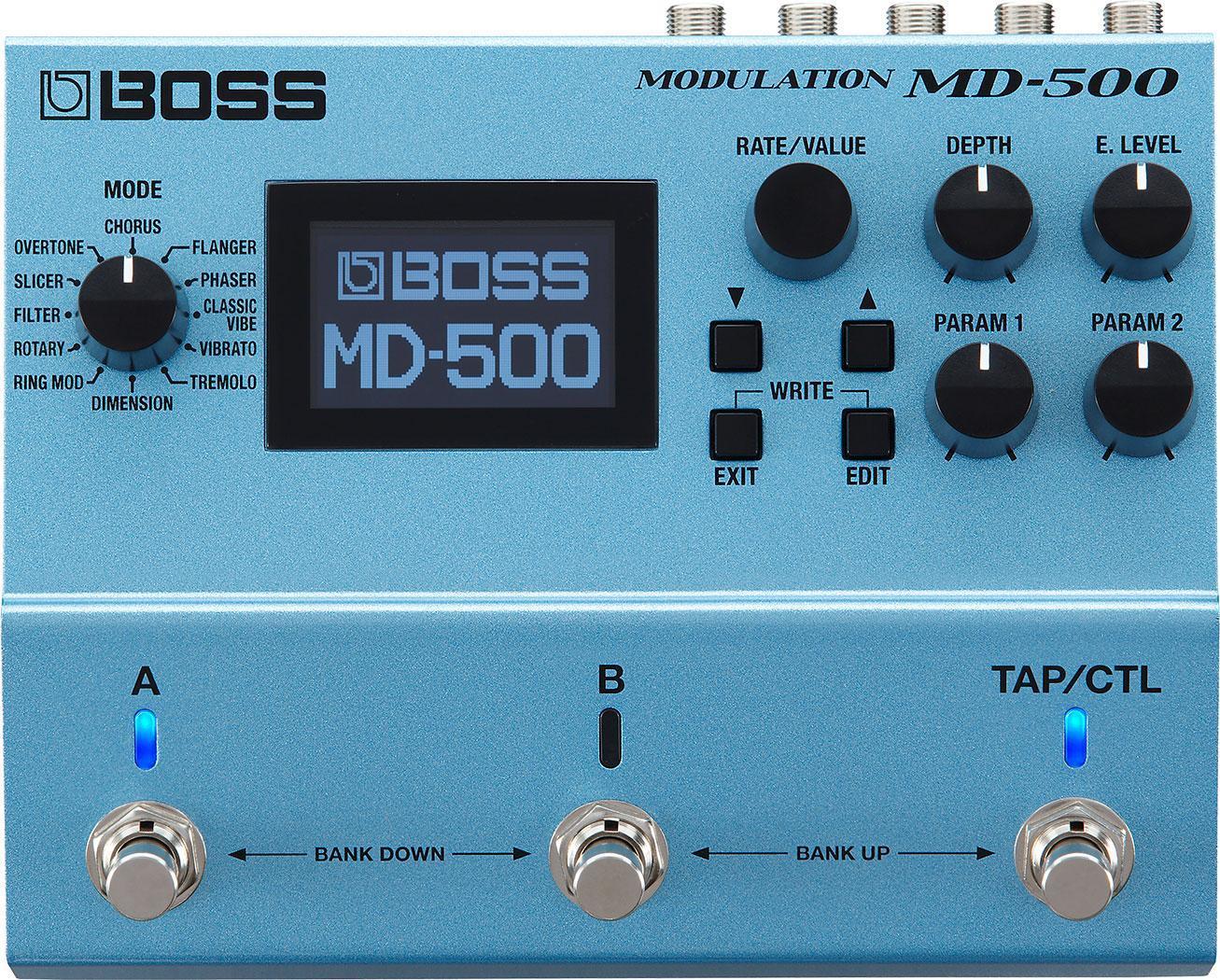 Modulation, chorus, flanger, phaser & tremolo effect pedal Boss MD-500 Modulation
