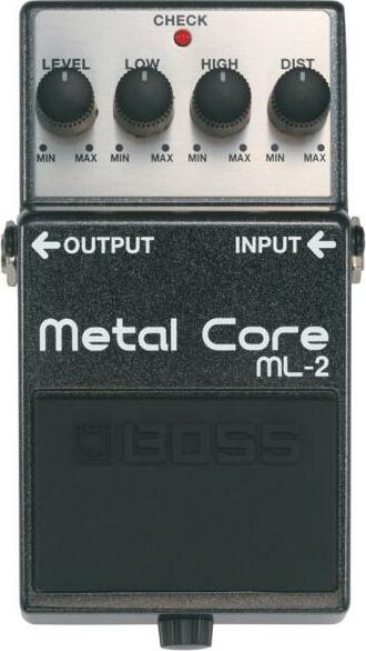 Boss Ml2 Metal Core - Overdrive, distortion & fuzz effect pedal - Main picture