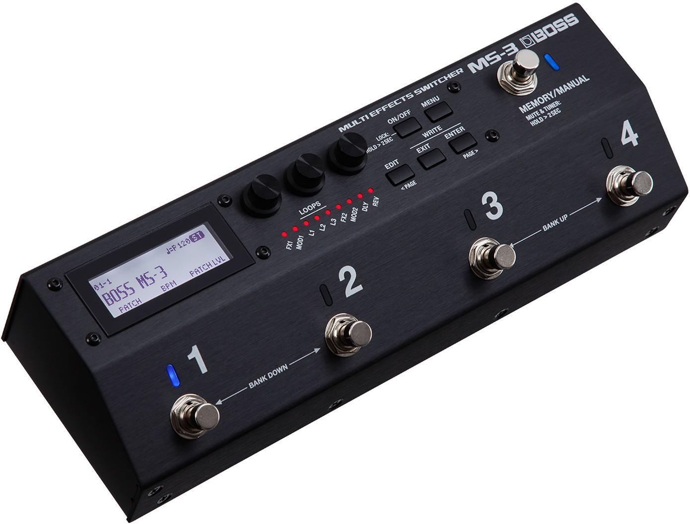 Switch pedal Boss MS-3 Multi Effects Switcher