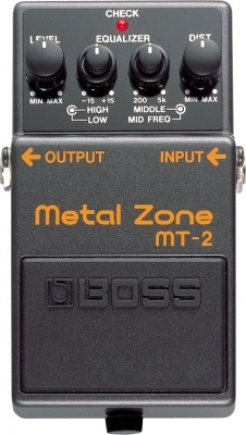 Boss Mt2 Metal Zone - Overdrive, distortion & fuzz effect pedal - Main picture