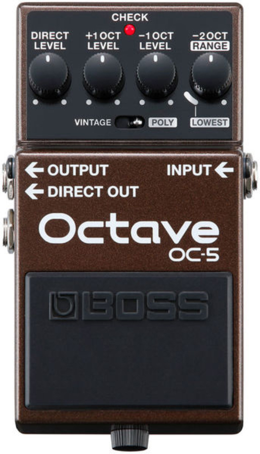 Boss Oc-5 Octave - Harmonizer effect pedal - Main picture