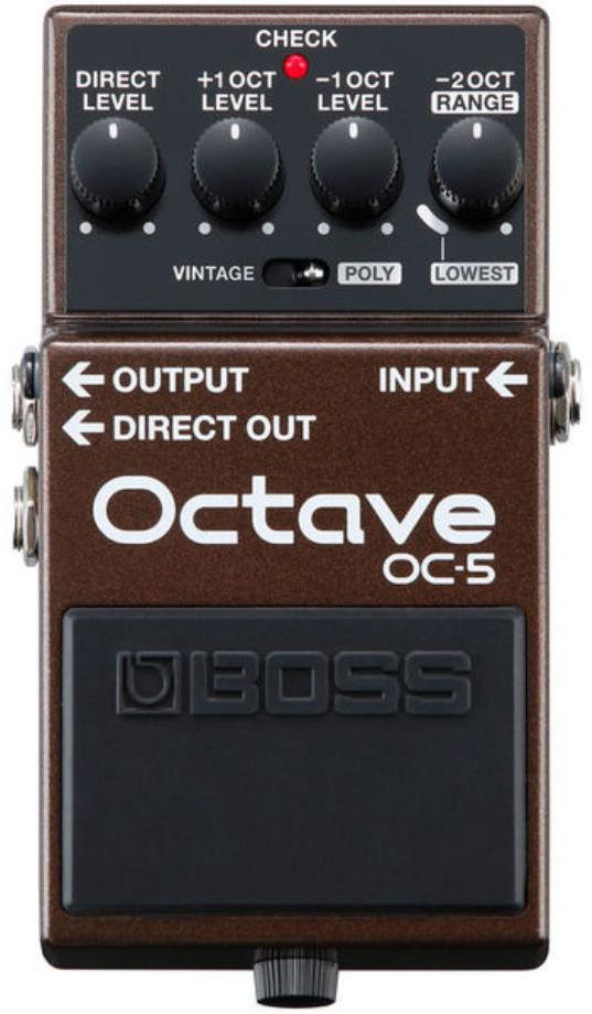 Harmonizer effect pedal Boss OC-5 Octave