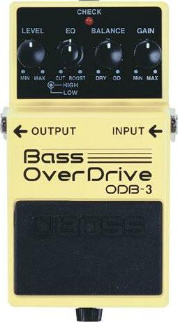 Boss Odb-3 Bass Overdrive - Overdrive, distortion, fuzz effect pedal for bass - Main picture