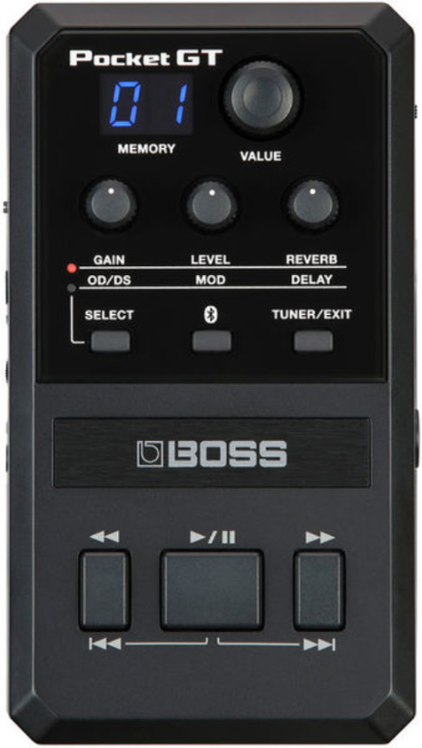 Boss Pocket Gt - Guitar amp modeling simulation - Main picture