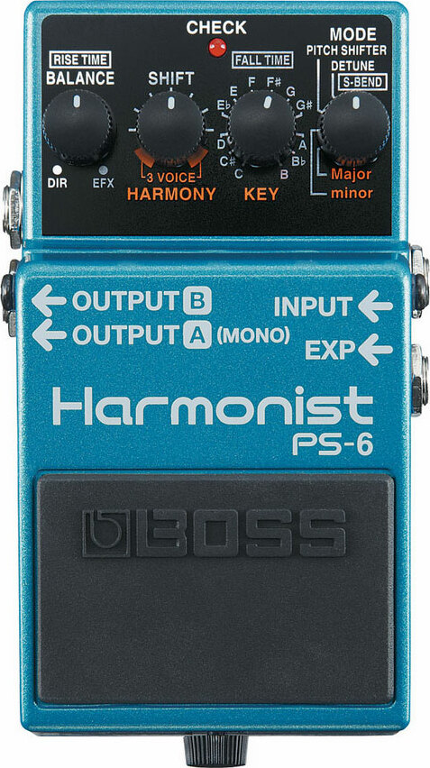Boss Ps6 Harmony Shifter - Harmonizer effect pedal - Main picture
