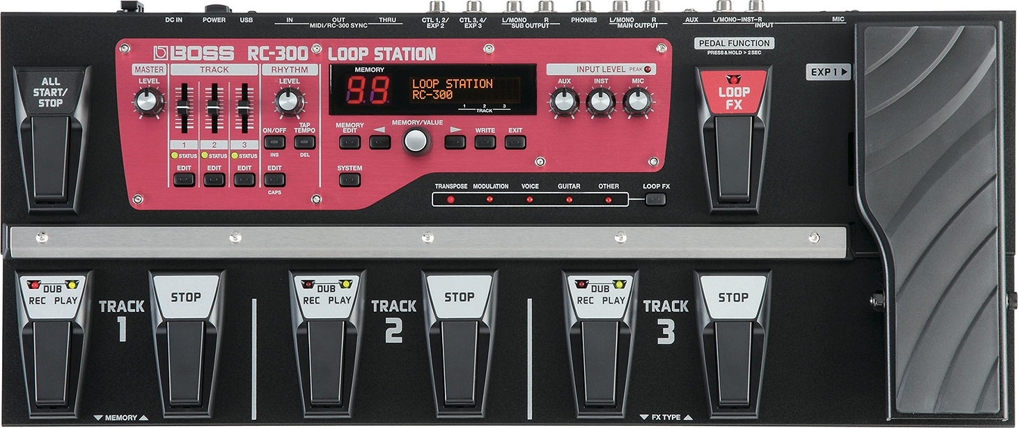 Boss Rc300 Loop Station - Looper effect pedal - Main picture