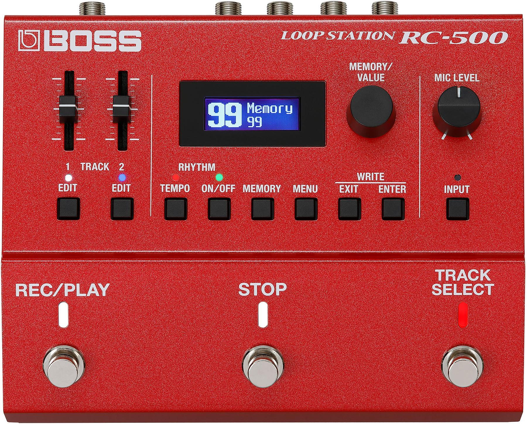 Looper effect pedal Boss RC-500 Loop Station