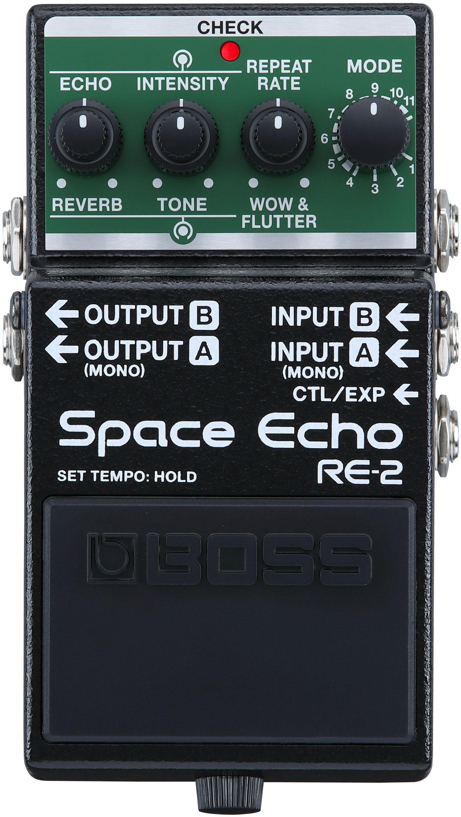 Reverb, delay & echo effect pedal Boss RE-2 Space Echo
