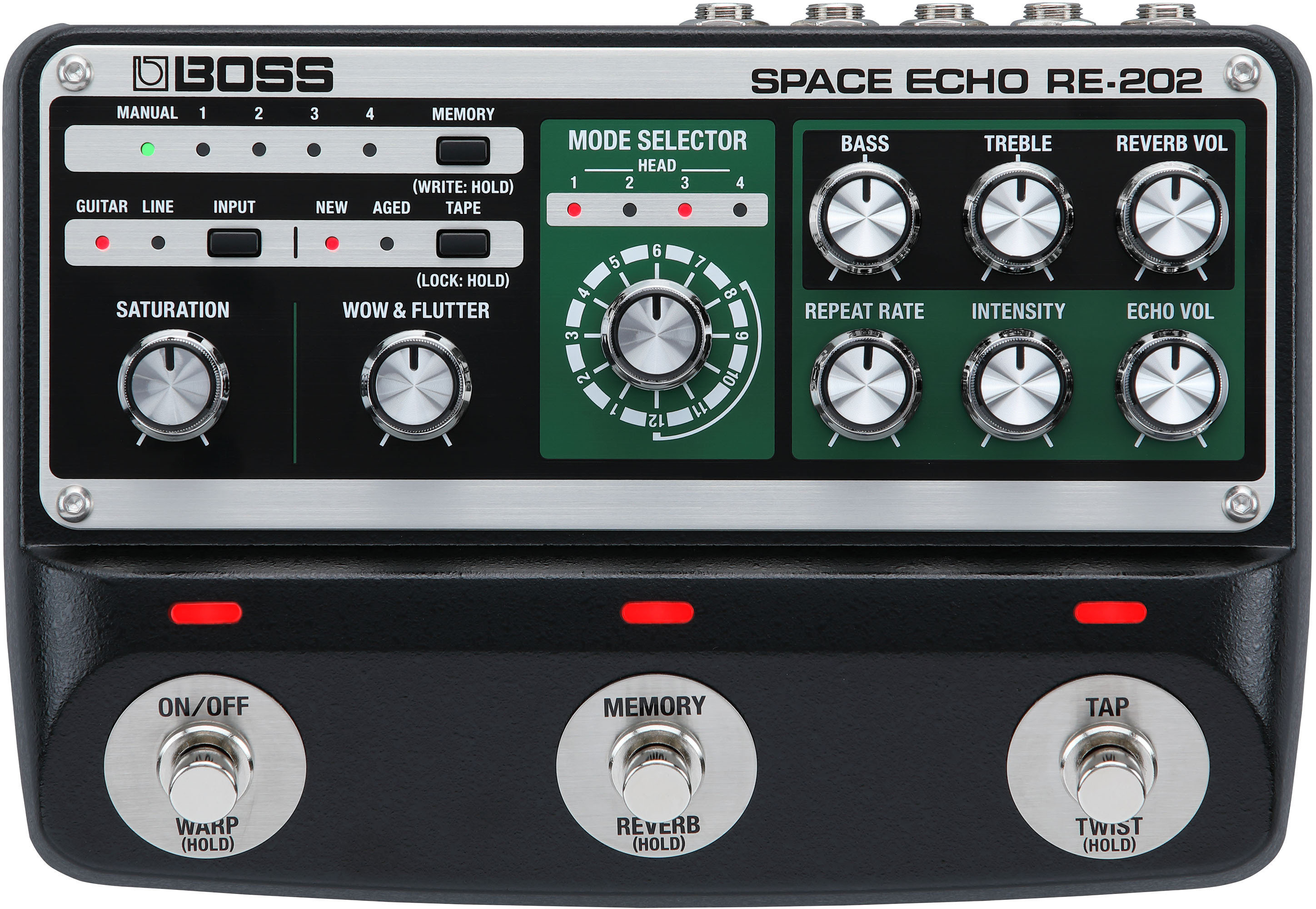 Boss Re-202 Space Echo - Reverb, delay & echo effect pedal - Main picture