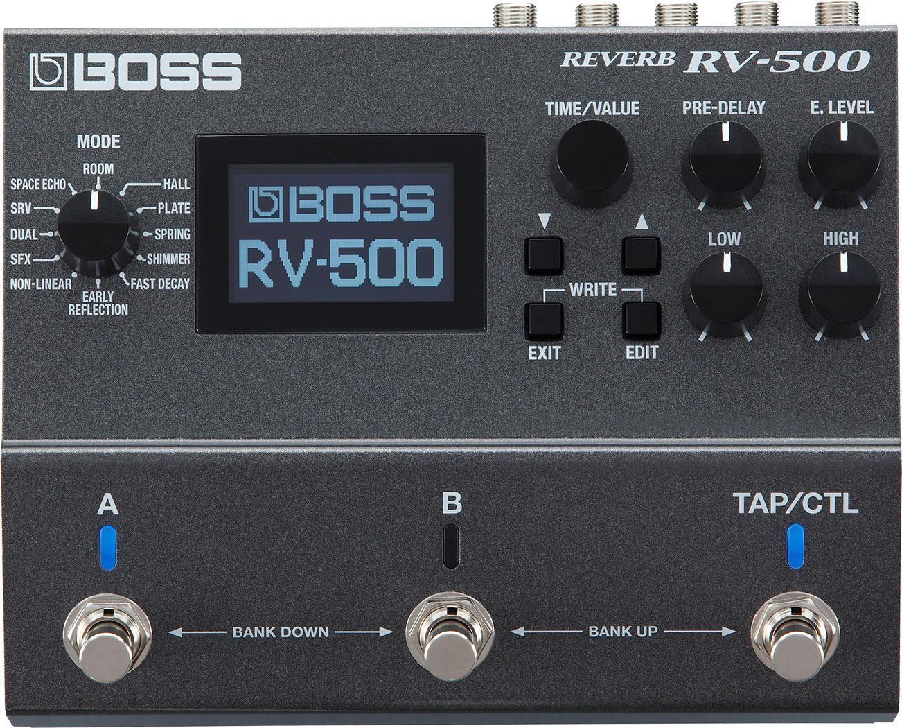 Reverb, delay & echo effect pedal Boss RV-500 Reverb