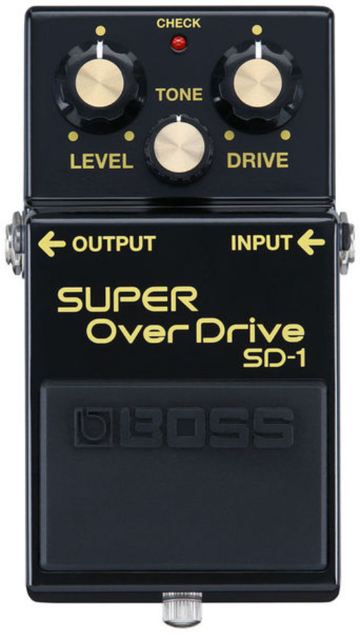 Boss Sd-1-4a Super Overdrive 40th Anniv. Ltd - Overdrive, distortion & fuzz effect pedal - Main picture
