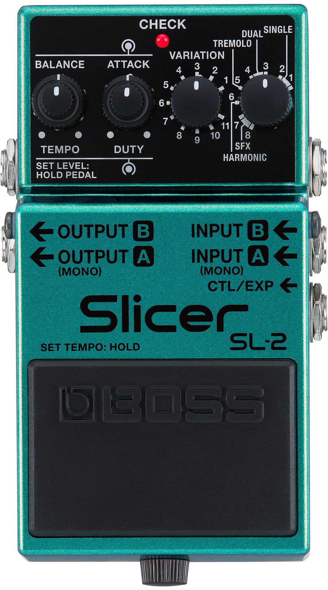 Modulation, chorus, flanger, phaser & tremolo effect pedal Boss SL-2 Slicer