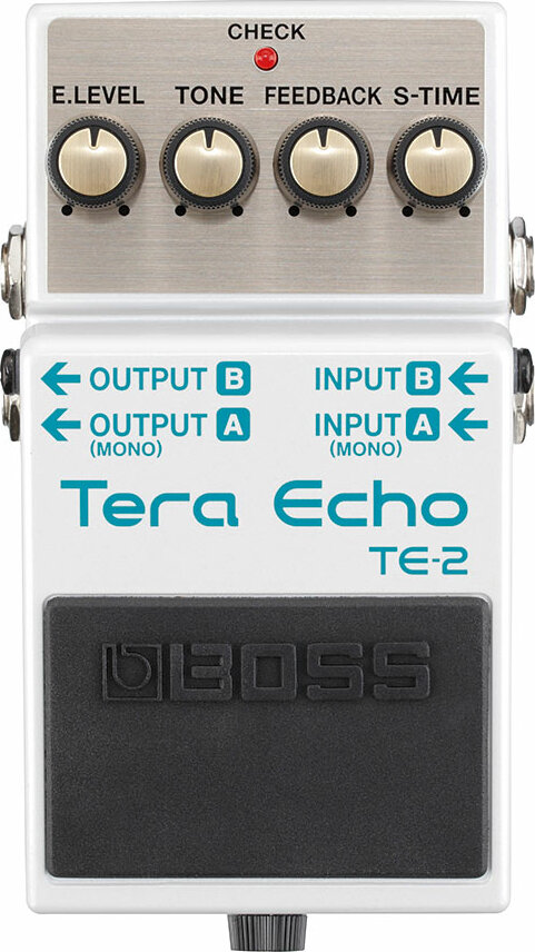 Boss Te2 Tera Echo - Reverb, delay & echo effect pedal - Main picture