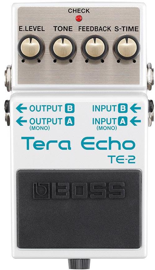 Reverb, delay & echo effect pedal Boss TE-2 Tera Echo
