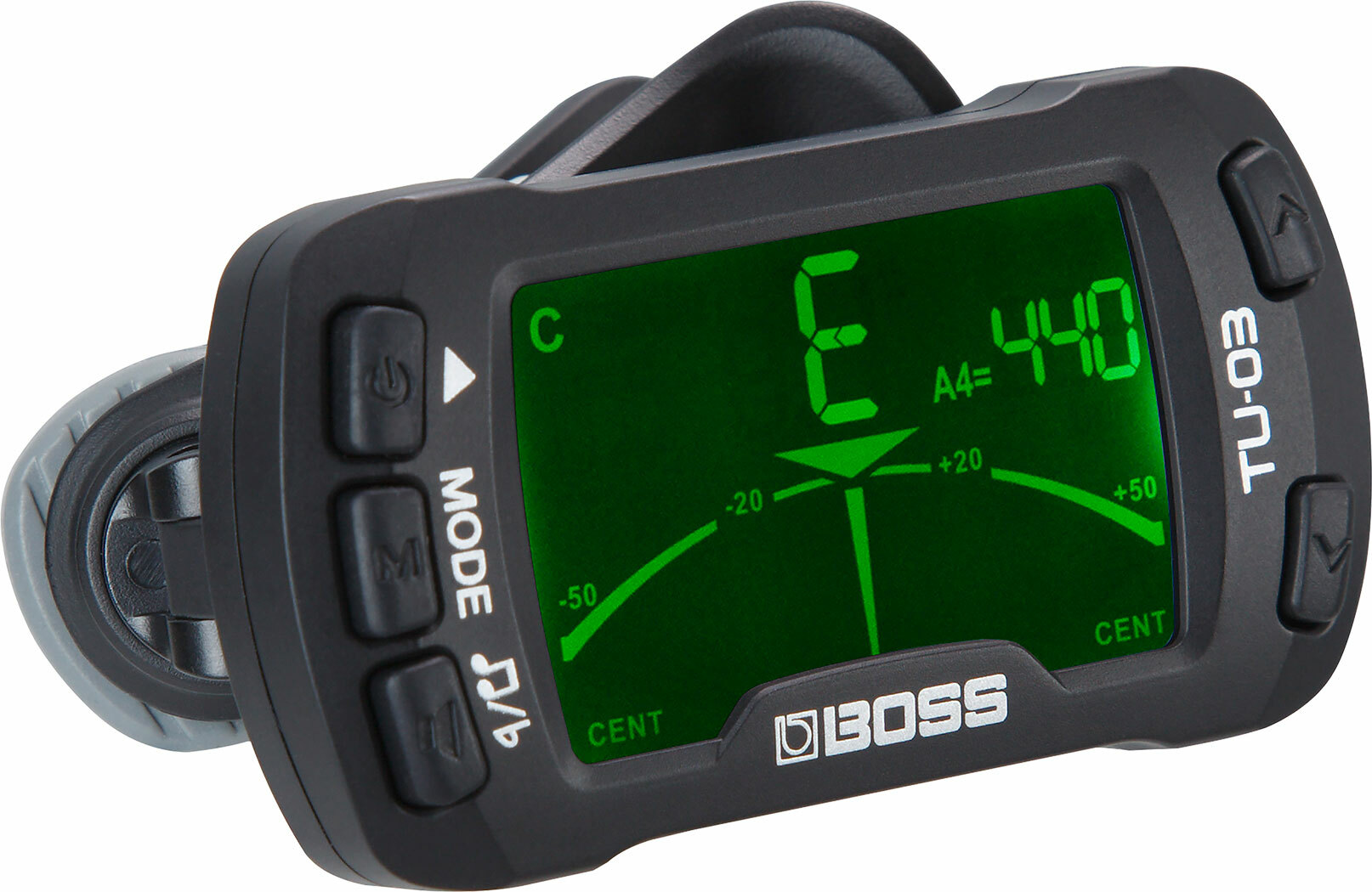 Boss Tu-03 Clip-on Tuner & Metronome - Guitar tuner - Main picture