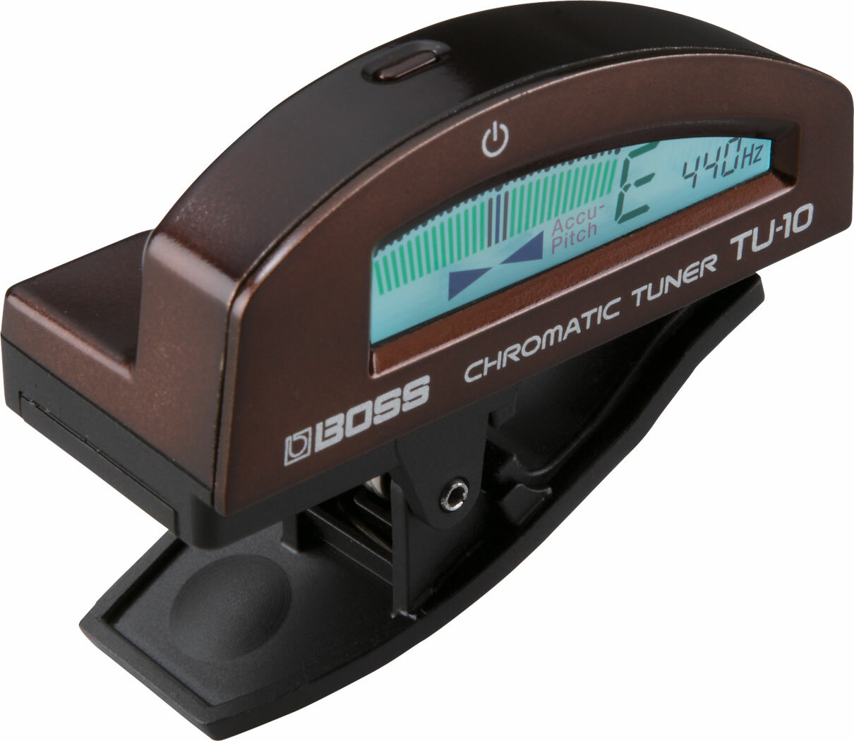 Boss Tu-10 Clip-on Chromatic Tuner - Brown - Guitar tuner - Main picture