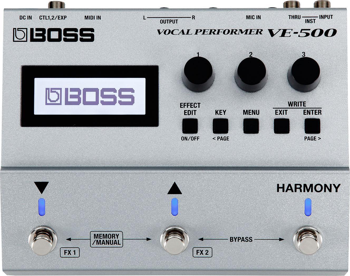 Multieffect for electric guitar Boss VE-500 Vocal Performer