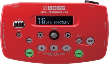 Boss Ve5 Red - Reverb, delay & echo effect pedal - Main picture