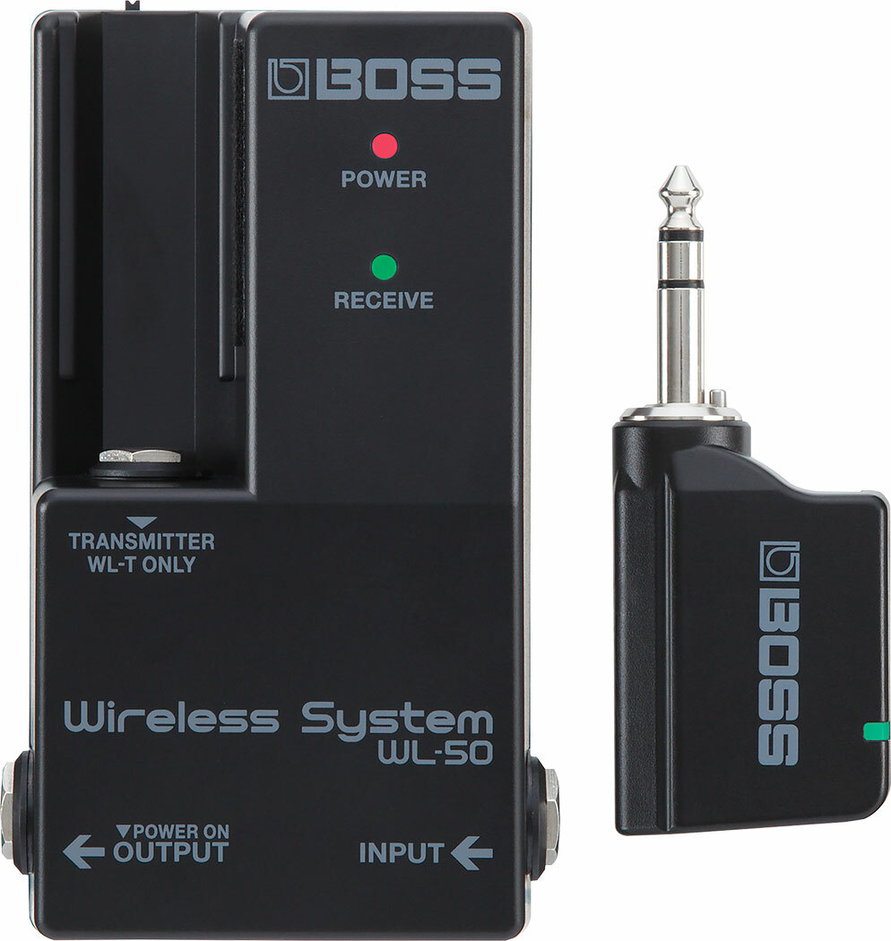 Boss Wl-50 Wireless Guitar System Integration Pedalboard - Wireless microphone for instrument - Main picture