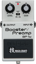 Volume, boost & expression effect pedal Boss BP-1W Booster/Preamp