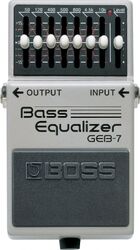 Eq & enhancer effect pedal for bass Boss GEB-7 Bass Equalizer