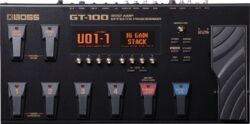 Guitar amp modeling simulation Boss GT-100 Version 2.0