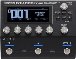 Guitar amp modeling simulation Boss GT-1000CORE Guitar Effects Processor