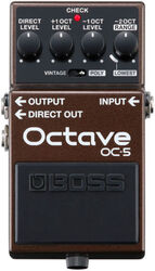 Harmonizer effect pedal Boss OC-5 Octave