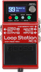 Looper effect pedal Boss RC-5 Loop Station