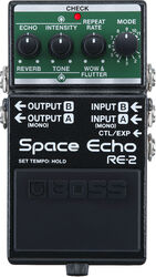 Reverb, delay & echo effect pedal Boss RE-2 Space Echo